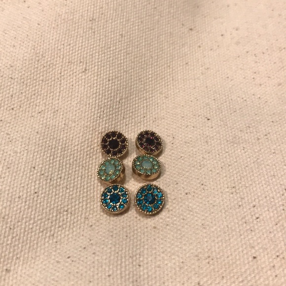 GEMSTONE EARRINGS - Picture 2 of 3